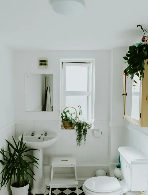 Digitaal 3D-ontwerp van een badkamer